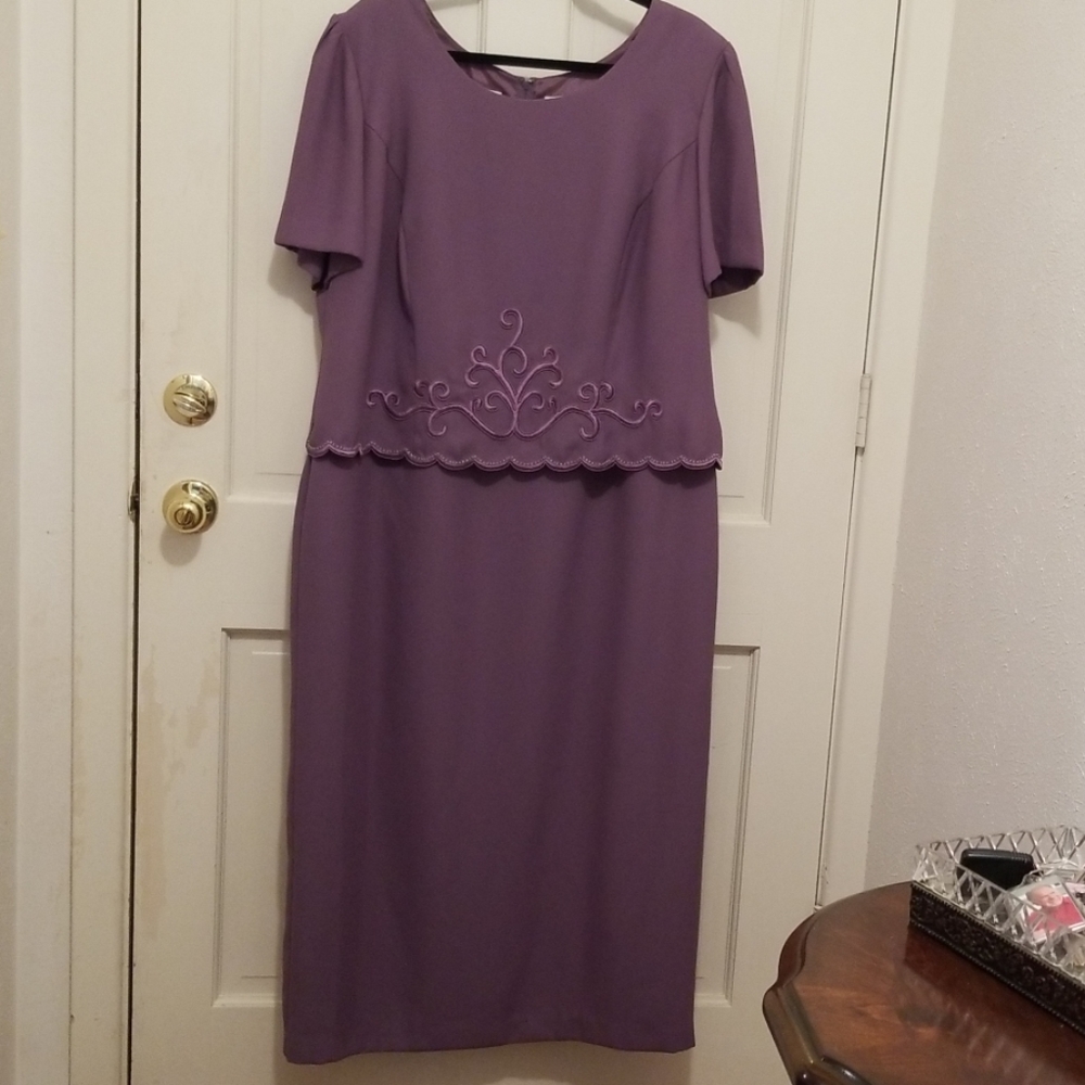 Dress, beaded and embroidered!